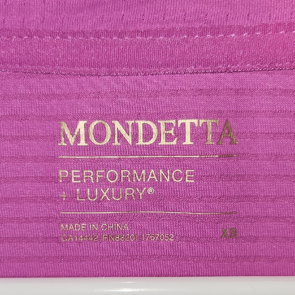 Mondetta Women's Purple Quarter-Zip Sweatshirt NWOT - Picture 2 of 6